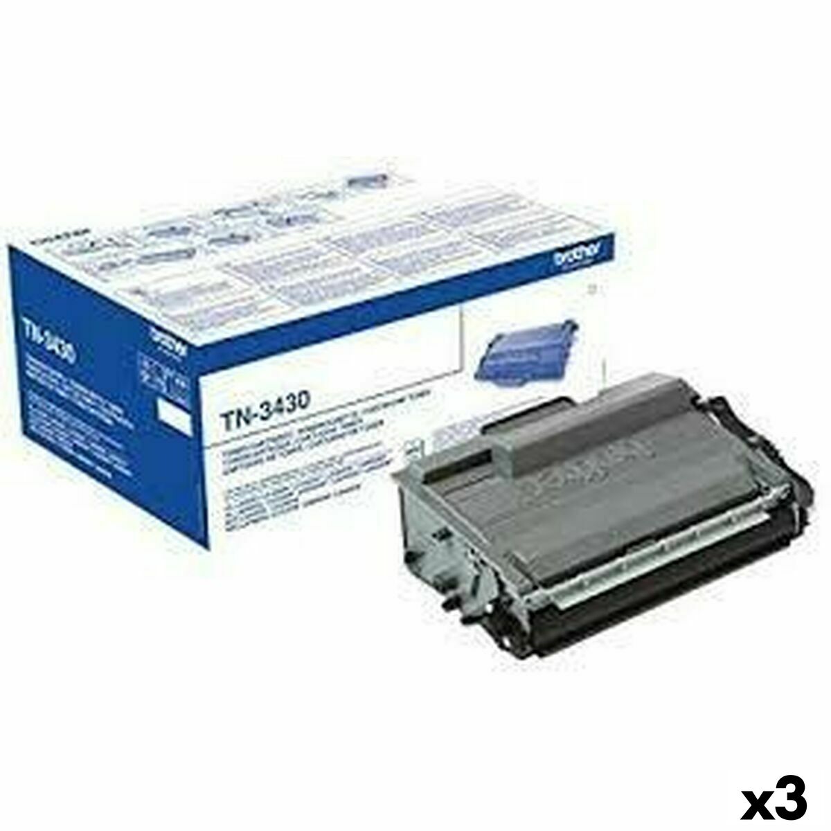 Toner Brother TN-3430 Schwarz Weiß