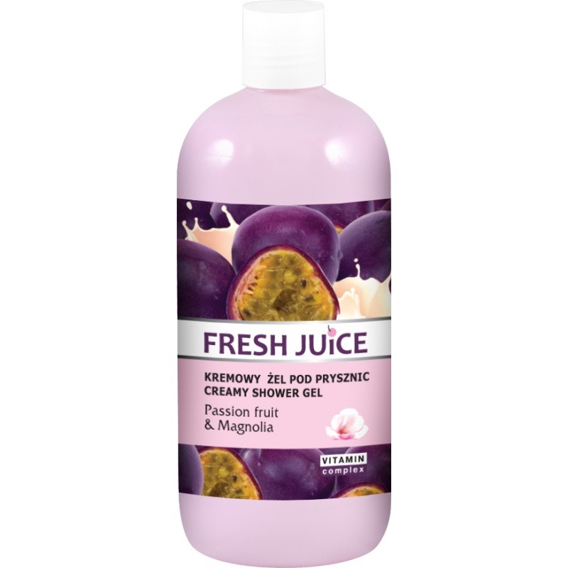 Fresh Juice Żel pod prysznic kremowy Passion Fruit i Magnolia 500ml