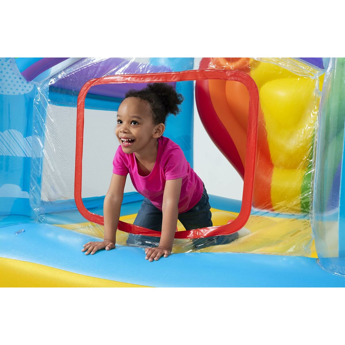 Inflatable Castle Bestway Rainbow 175 x 173 x 137 cm Inflatable Castle Bestway Rainbow 175 x 173 x 137 cm