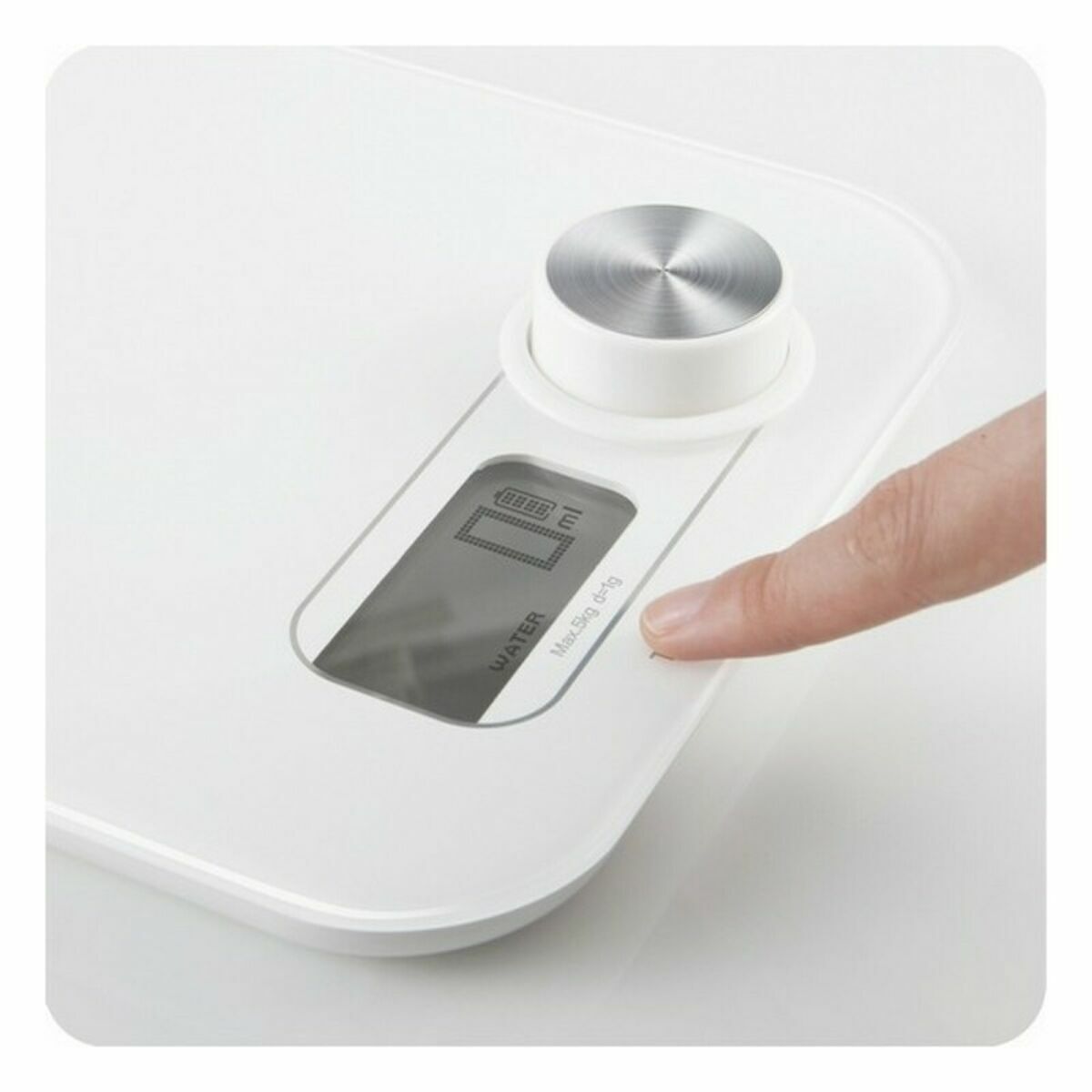 Digital Kitchen Scale Haeger KS-DIG.008A 5 kg White
