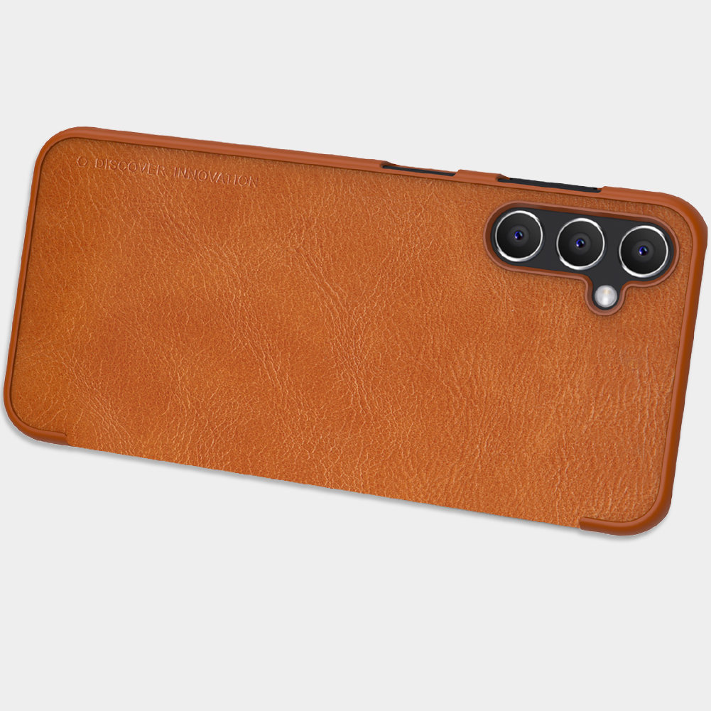 Nillkin Qin Leather Samsung Galaxy A14 5G brown