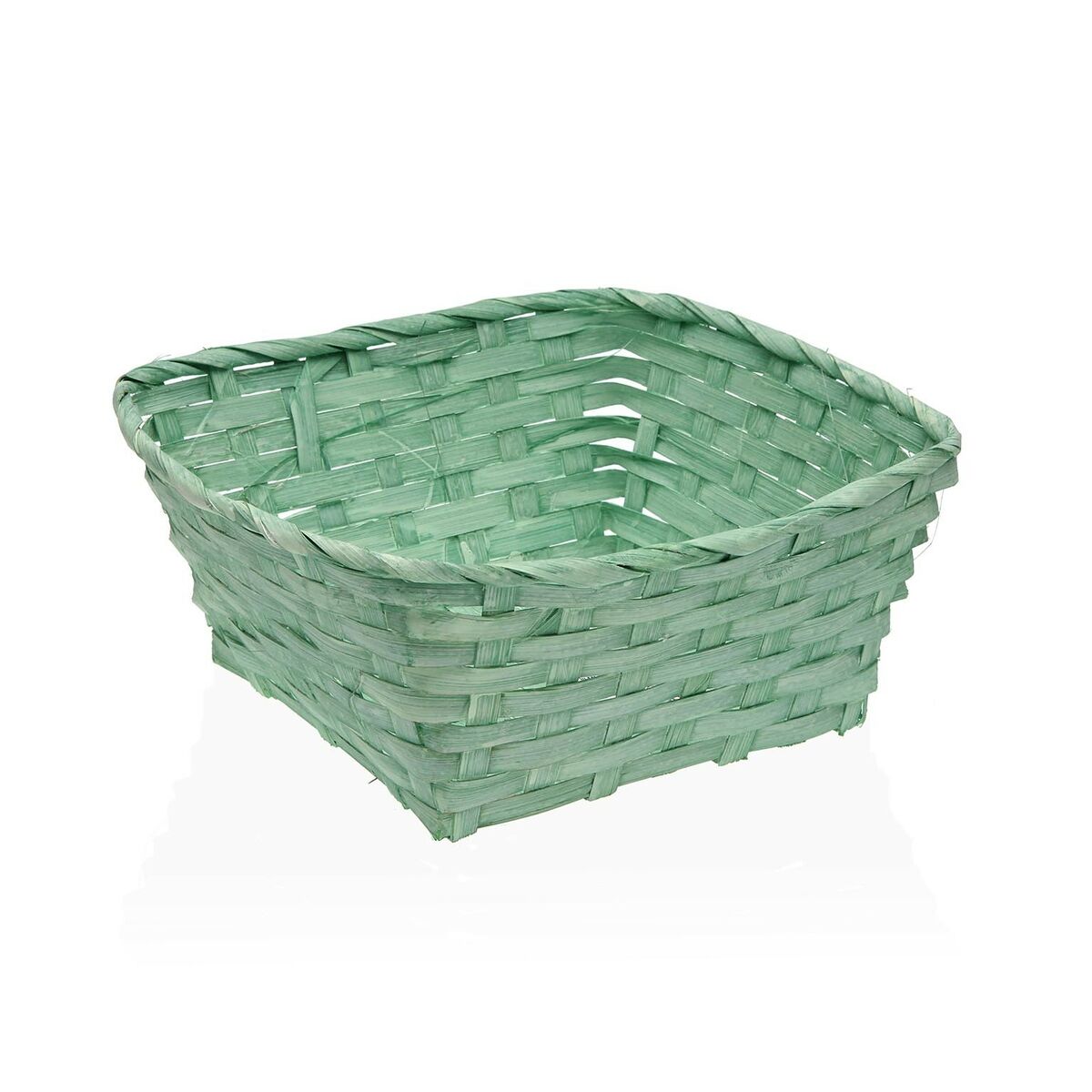 Basket Versa Marine algae Squared 20 x 10 x 20 cm Green