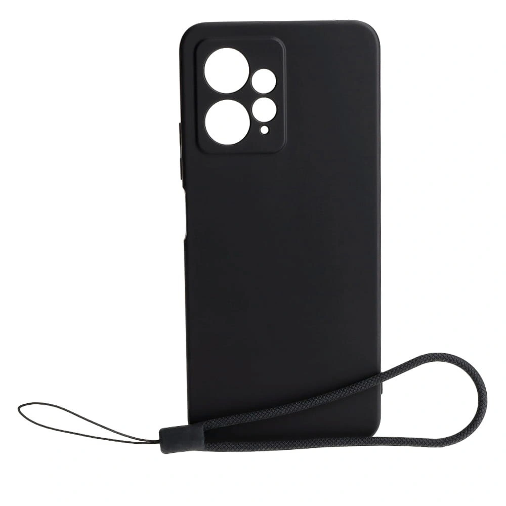 Bizon Case Silicone Xiaomi Redmi Note 12 4G black