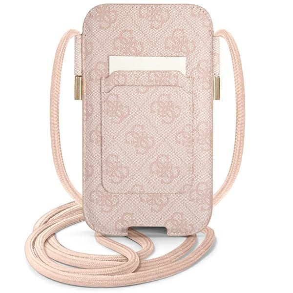 Guess Bag GUPHL4GMGPI 6,7 inch pink hardcase 4G Big Metal Logo