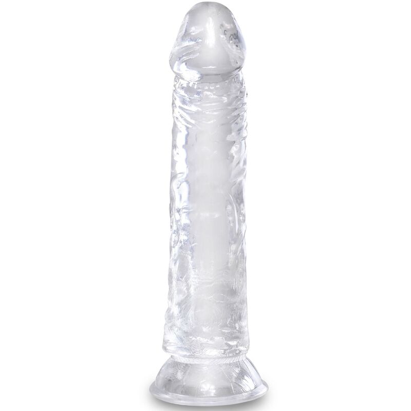 KING COCK - CLEAR REALISTIC PENIS 19.7 CM TRANSPARENT