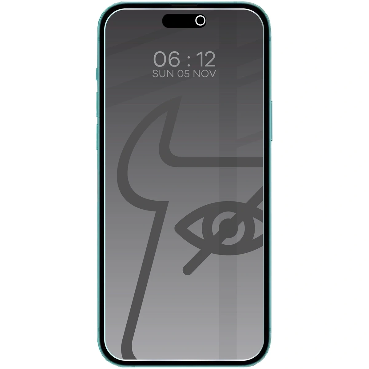 Prywatyzujące szkło hartowane Bizon Glass Clear Shadow do Apple iPhone 15 Plus / 15 Pro Max / 16 Plus przyciemniane [2 PACK]