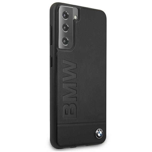 BMW BMHCS21MSLLBK Samsung Galaxy S21+ Plus black hardcase Signature Logo Imprint