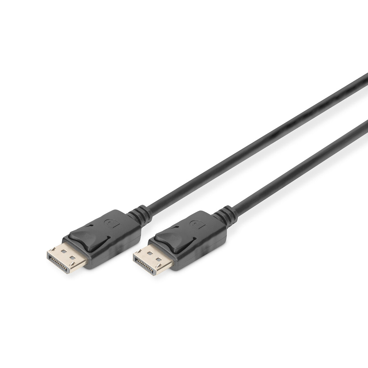 DisplayPort Cable Digitus by Assmann DB-340100-020-S Black 2 m