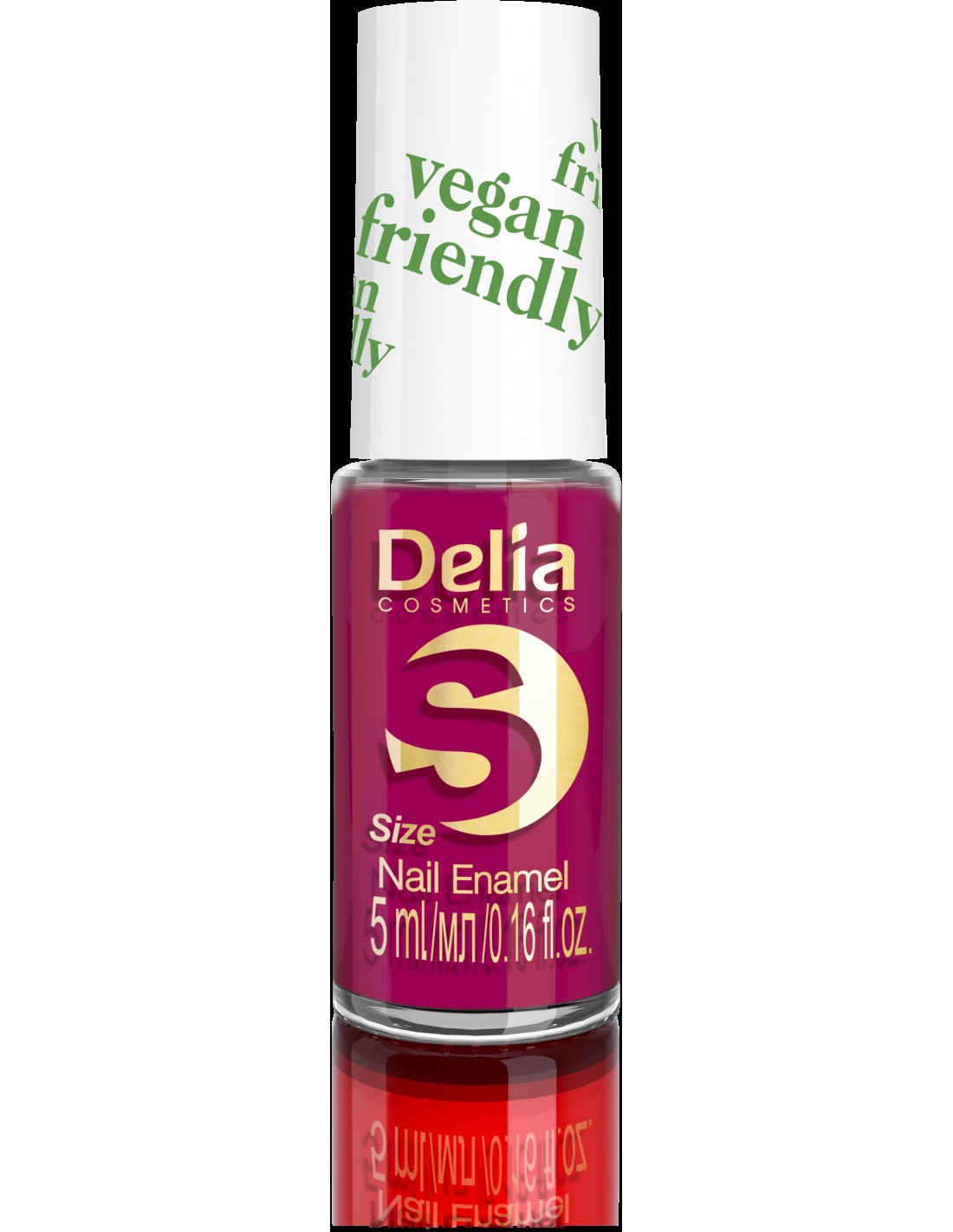 Delia Cosmetics Vegan Friendly Emalia do paznokci Size S nr 212 Coraline  5ml