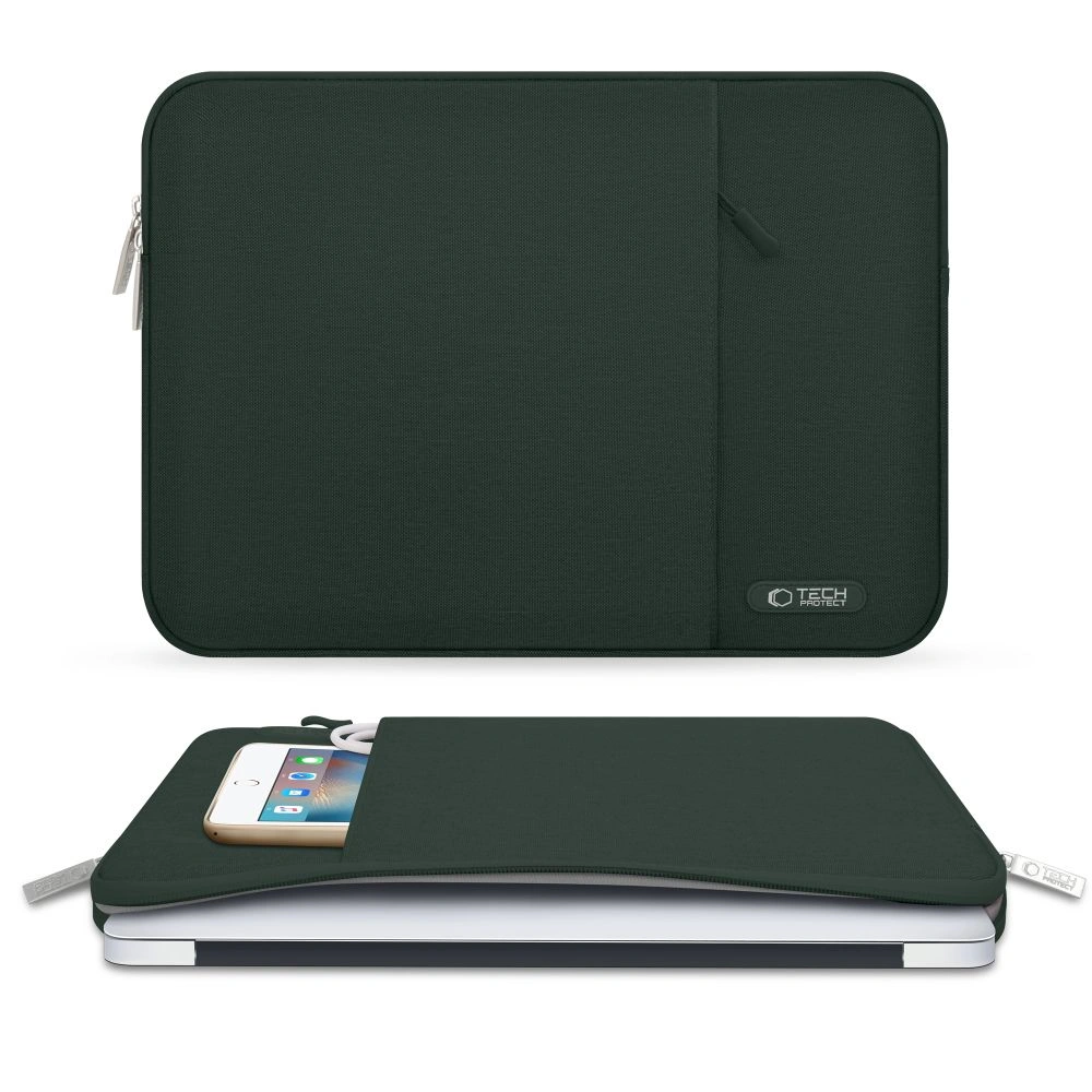 Tech-Protect Sleevy Laptop 15-16 Midnight Green