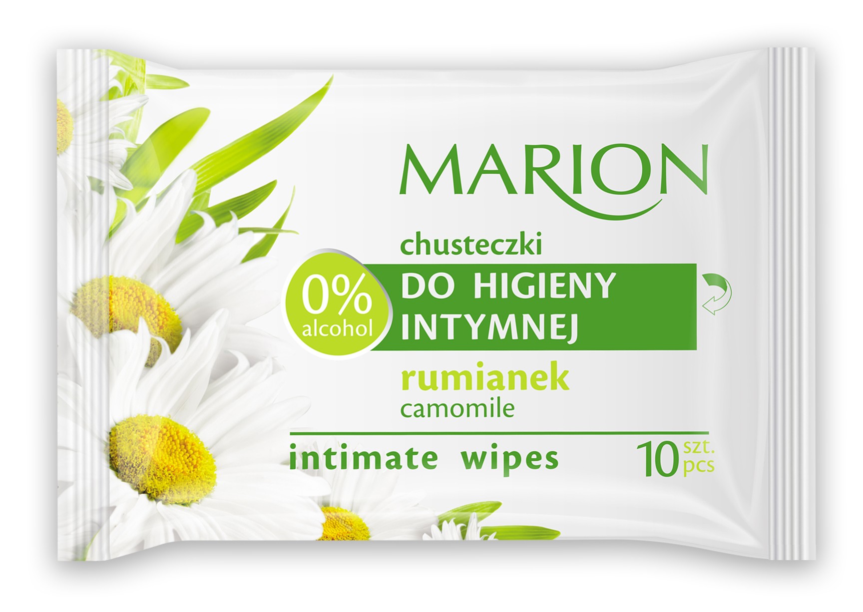 Marion Chusteczki do higieny intymnej z Rumiankiem  1op-10szt