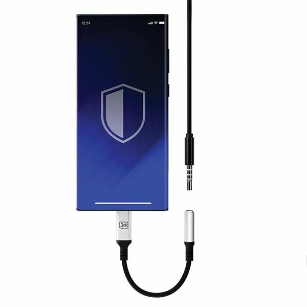 3MK Audio Adapter USB-C/mini jack 3,5 mm black
