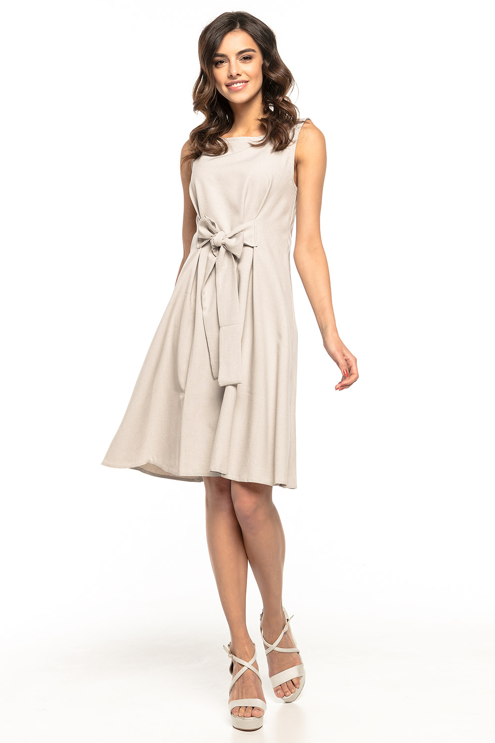 Alltagskleid model 127853 Tessita grau Damen