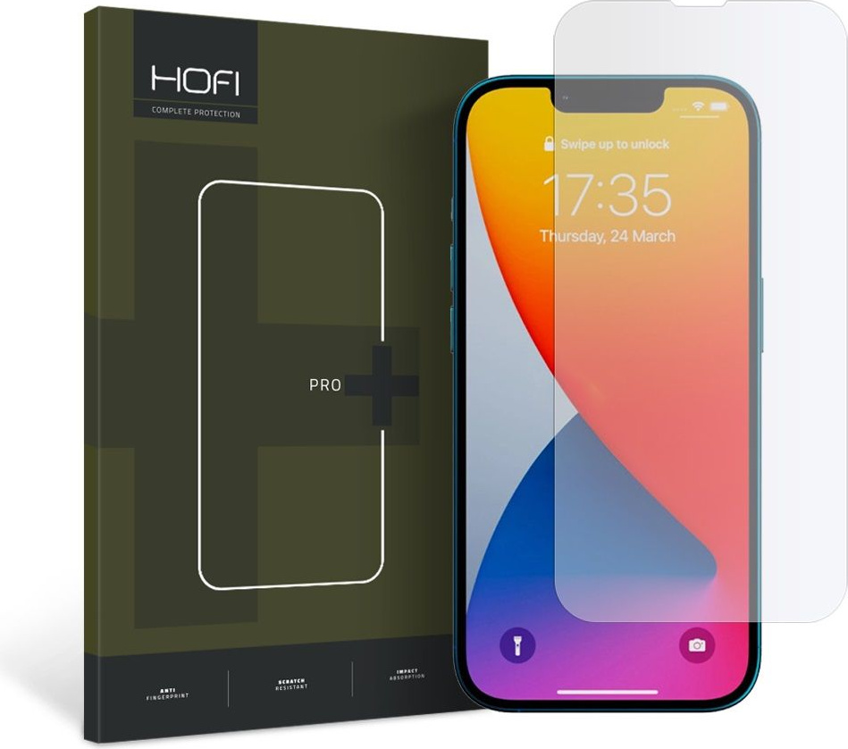 Hofi Glass Pro+ Apple iPhone 14/13/13 Pro Clear