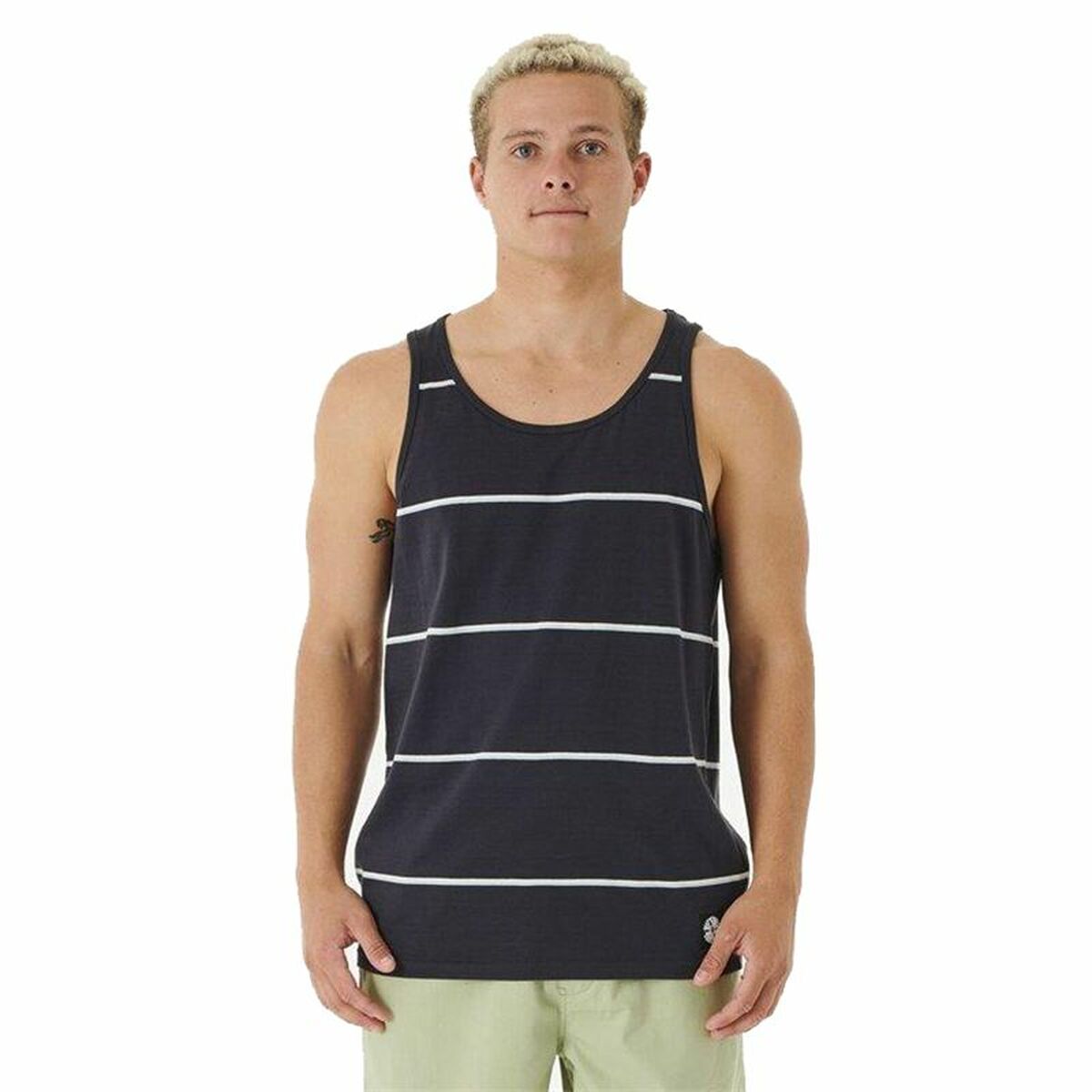 Men's Sleeveless T-shirt Rip Curl Swc Rails Tank Black Men