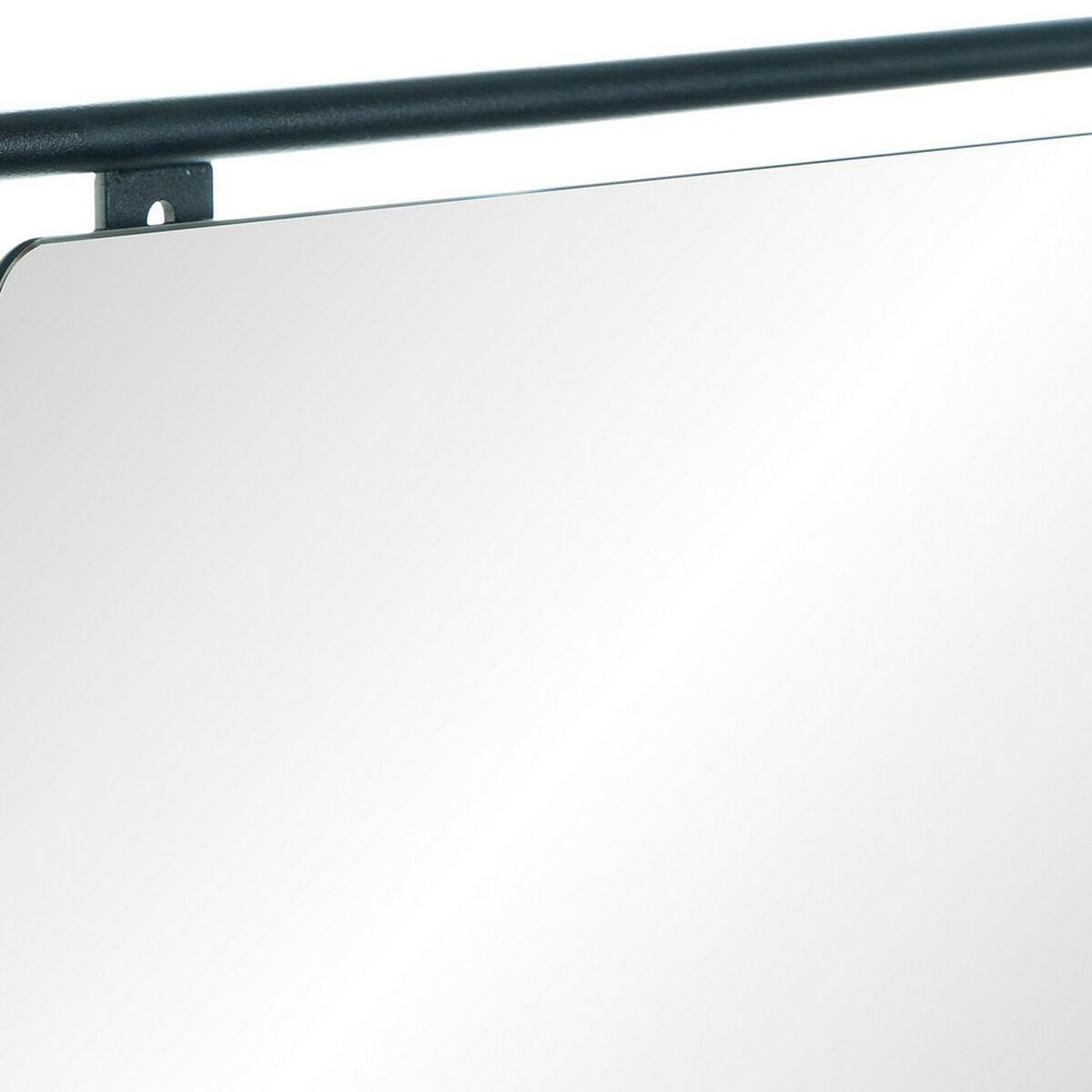 Wandgarderobe DKD Home Decor Schwarz Metall (40 x 9 x 72 cm)