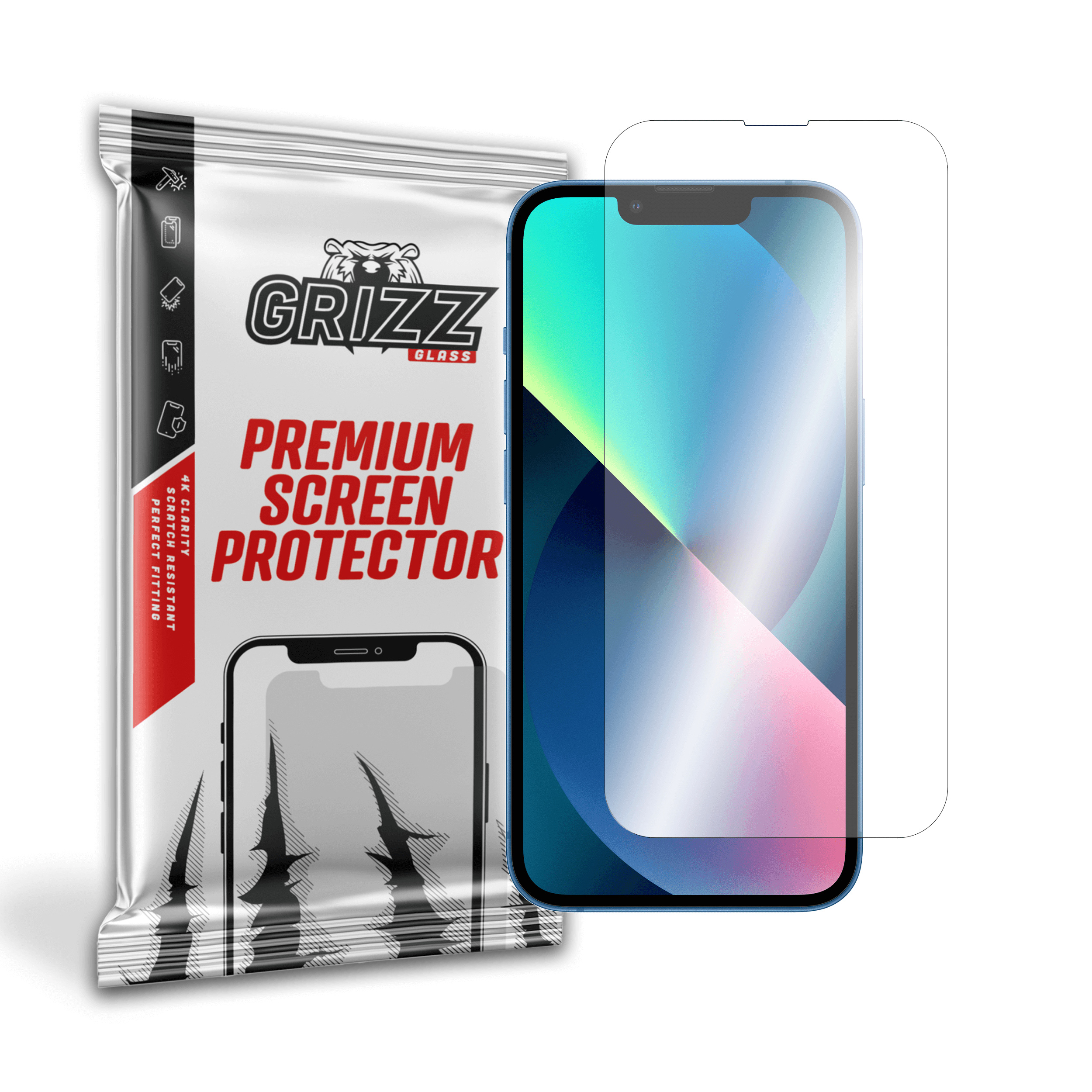 GrizzGlass Hydrofilm Apple iPhone 13
