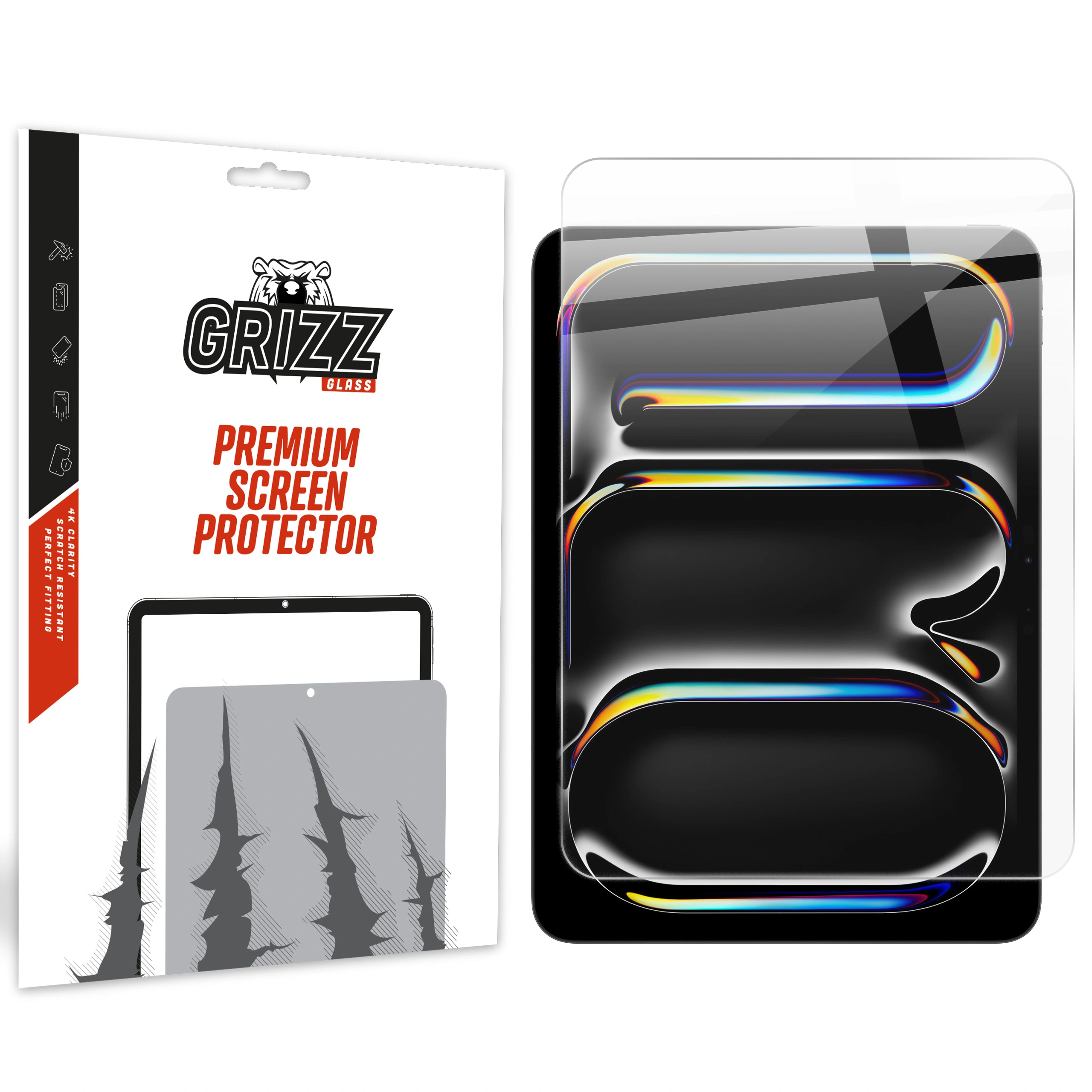 Szkło hybrydowe GrizzGlass HybridGlass do Apple iPad Pro 13" M5 2025