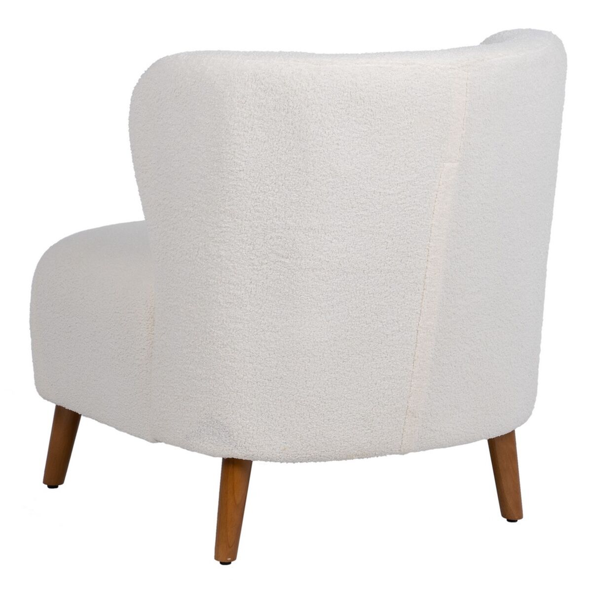 Armchair 72 x 78 x 82 cm Rubber wood White