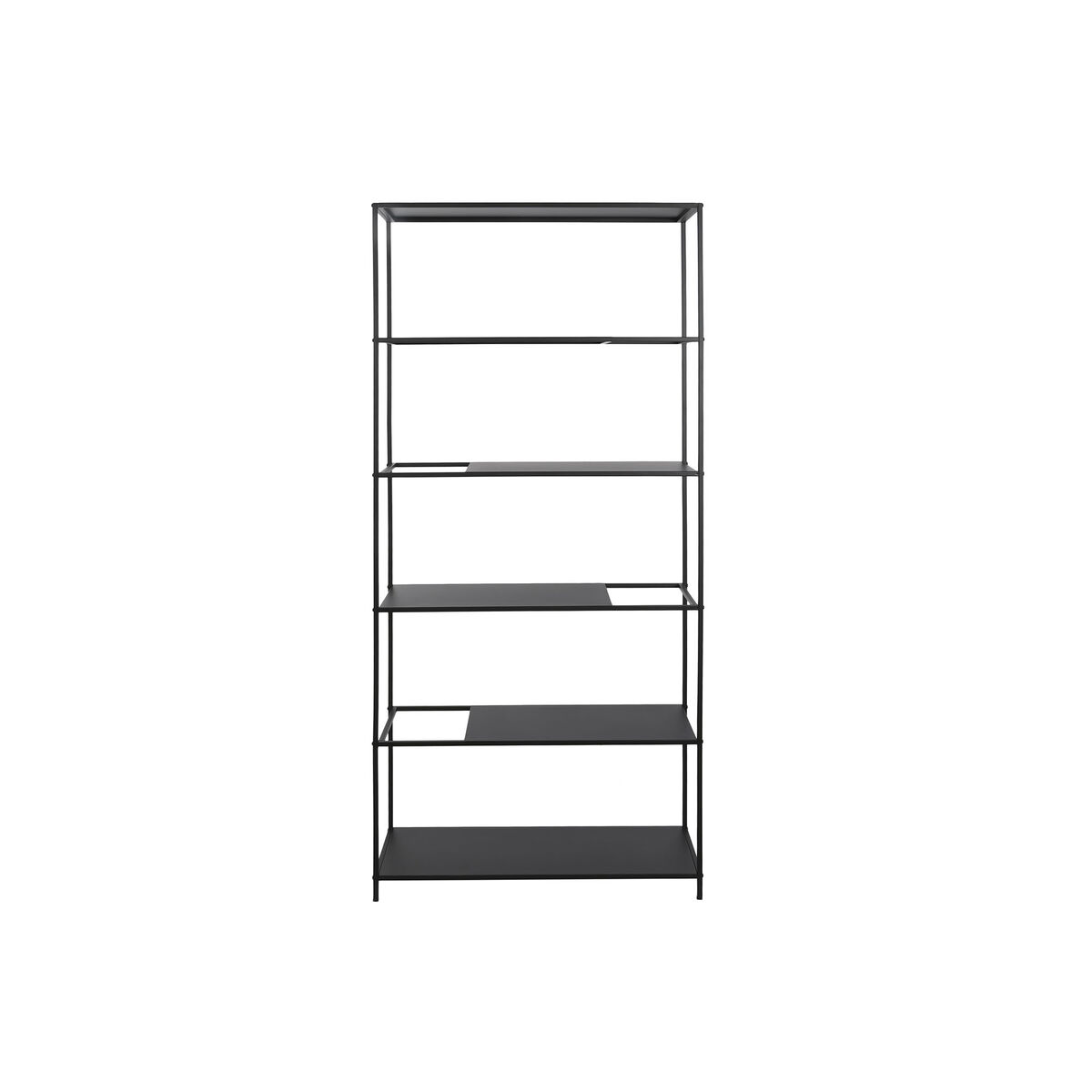 Shelves DKD Home Decor 80 x 30 x 175 cm Black Metal