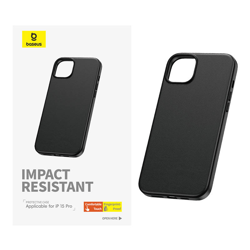 Baseus Fauxther Series Apple iPhone 15 Pro (black)