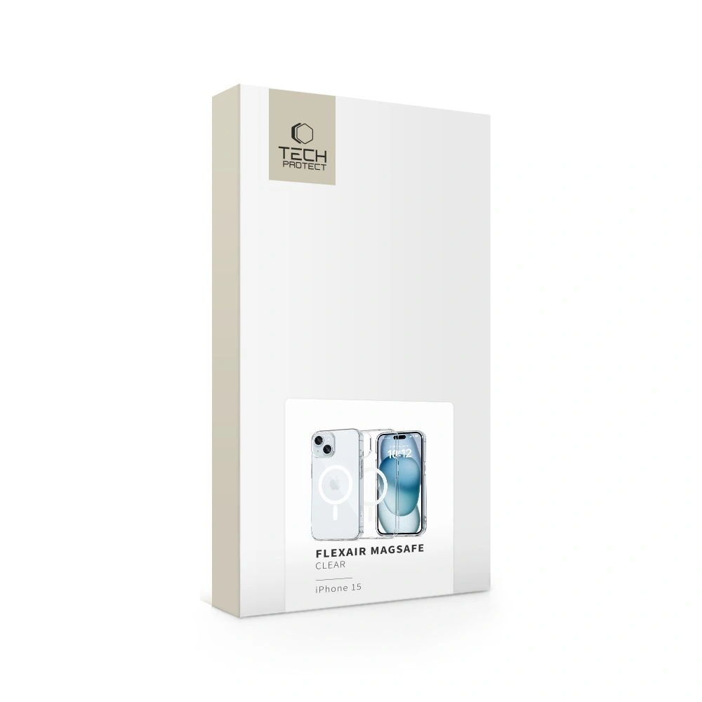 Tech-Protect FlexAir MagSafe Apple iPhone 15 Clear