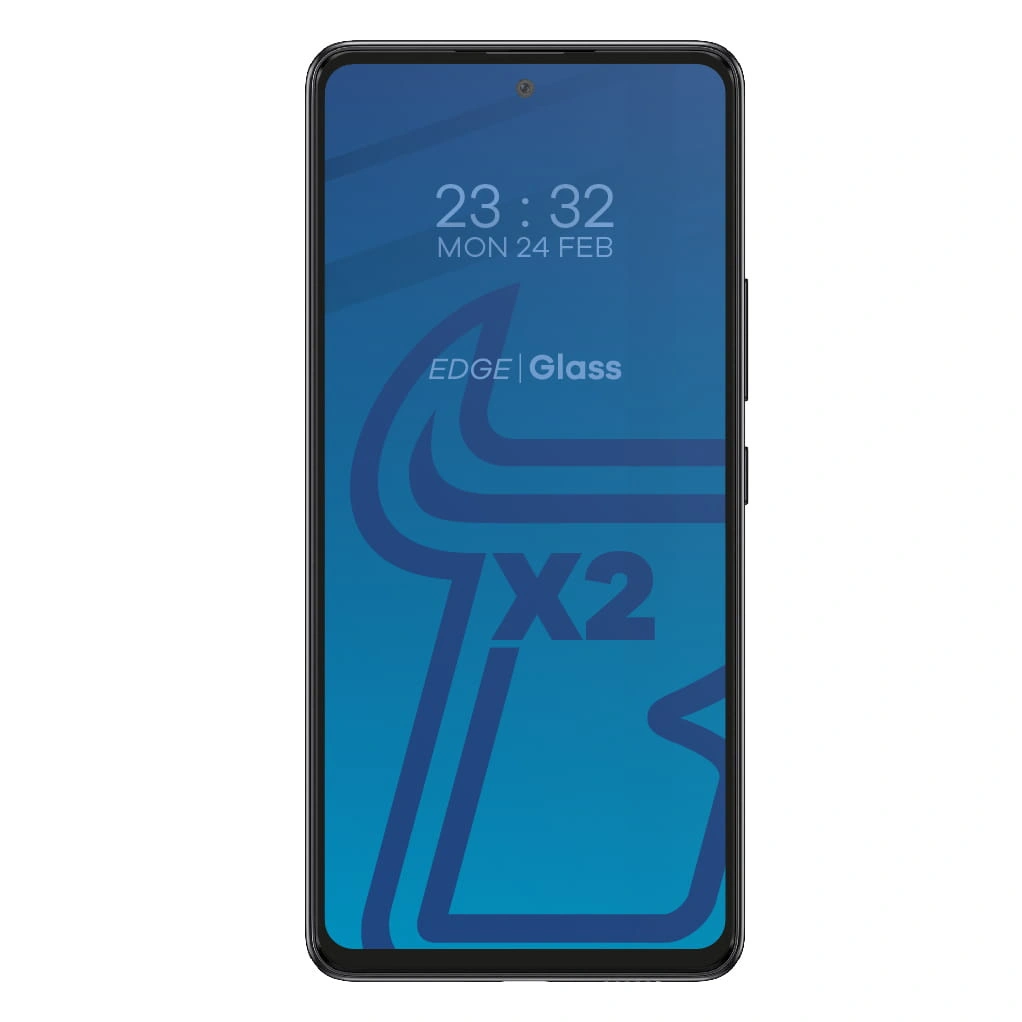 Bizon Glass Edge tempered glass - [2 PACK] + lens protection Samsung Galaxy A53 black