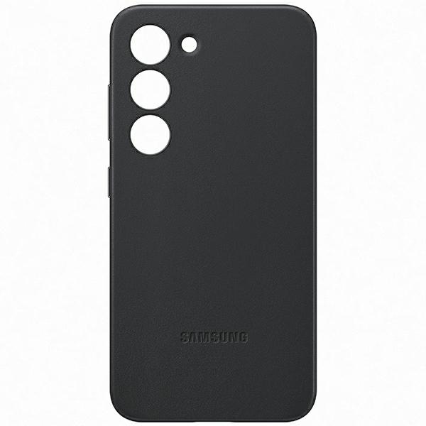Samsung Galaxy S23 EF-VS911LB Leather Cover Black