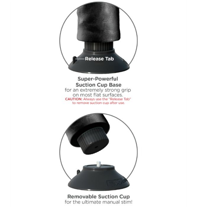 KING COCK 23 CM VIBRATING COCK WITH BALLS BLACK