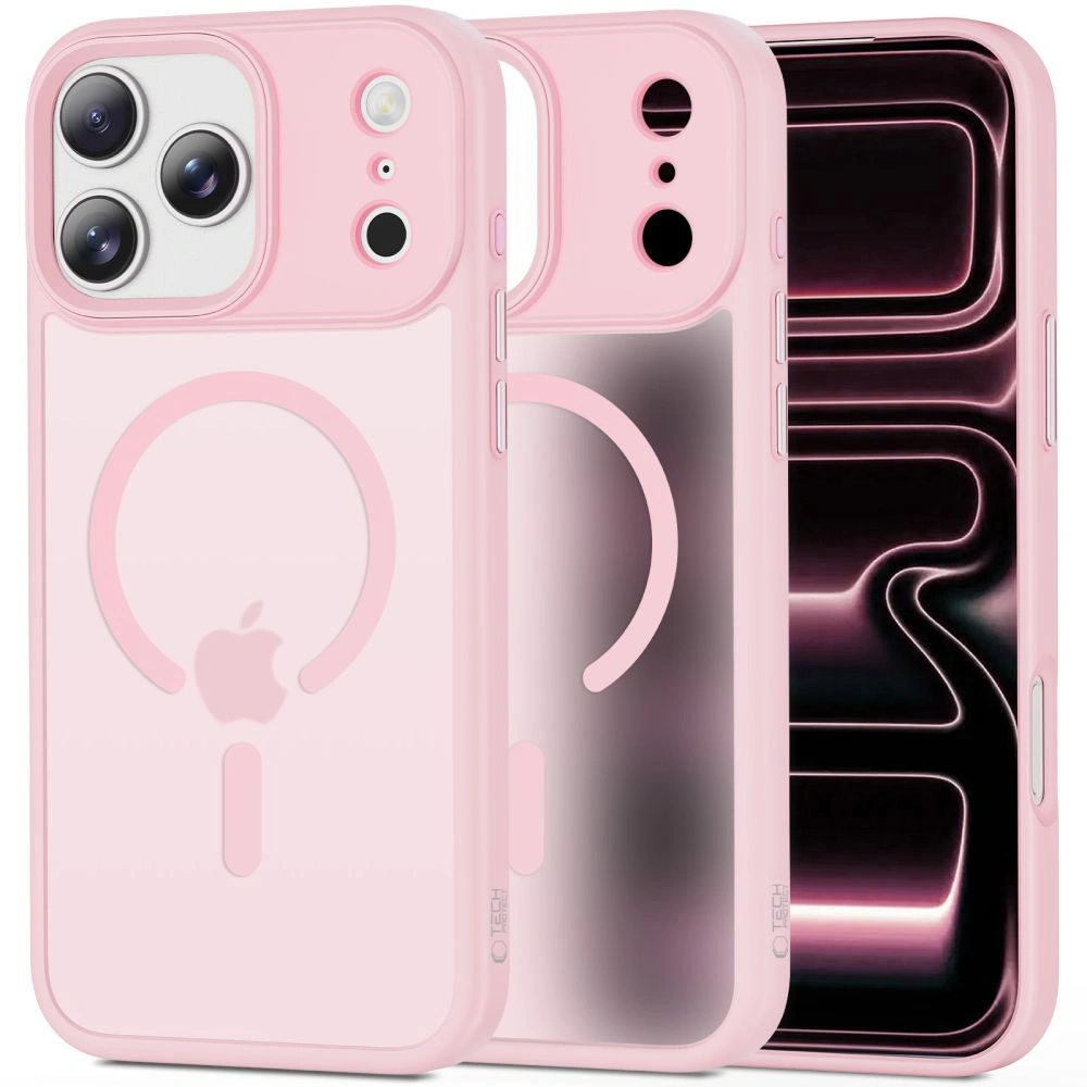Etui Tech-Protect MagMat MagSafe do Apple iPhone 17 Pro Max Matte Pink