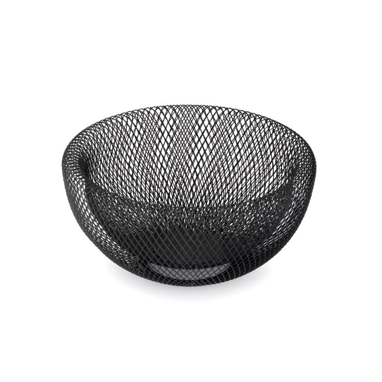 Fruit Bowl Confortime Metal 25 x 25 x 11 cm (6 Units)