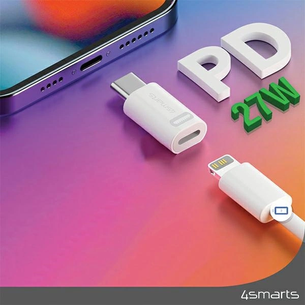 4smarts 27W USB-C / Lightning Adapter [2 PACK]