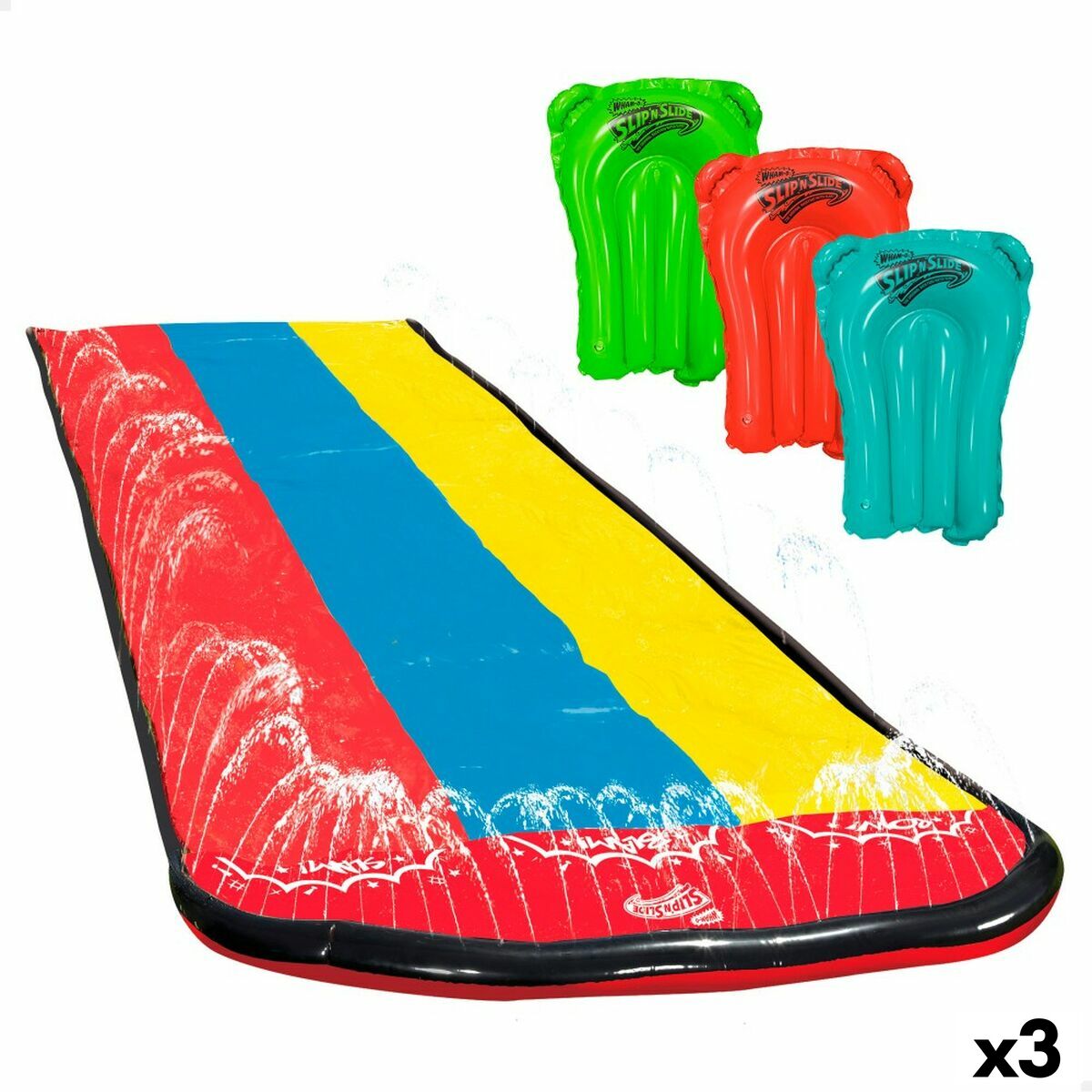 Water Slide Multicolour 200 x 12 x 480 cm (3 Units)