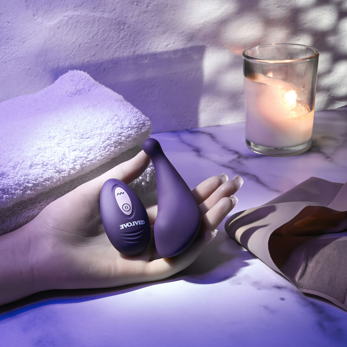 Vibrator Evolved Panty Party Purple Vibrator Evolved Panty Party Purple