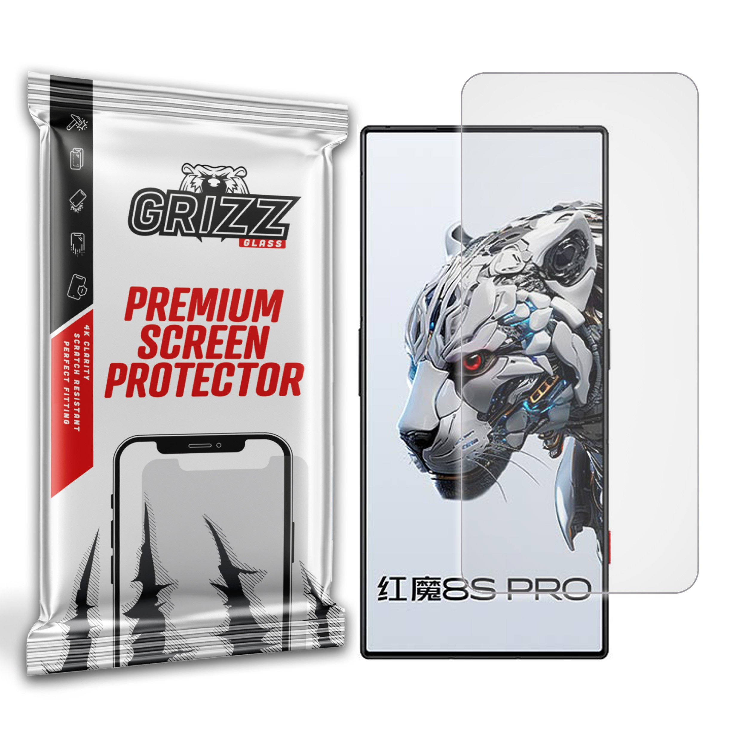 GrizzGlass PaperScreen Nubia Red Magic 8S Pro