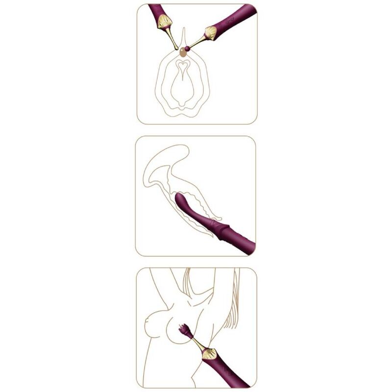 ZALO - BESS 2 CLITORAL MASSAGER BLACK ZALO - BESS 2 CLITORAL MASSAGER BLACK