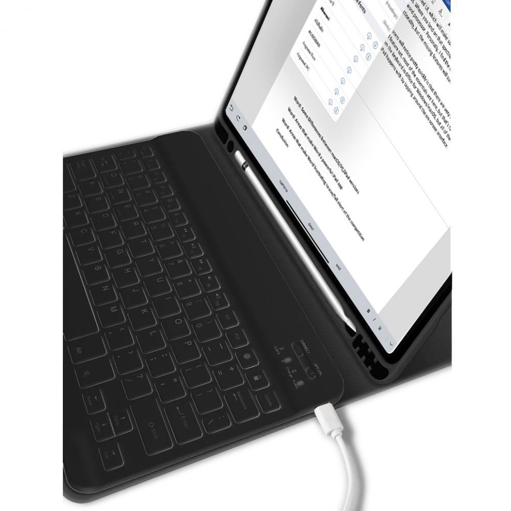 Tech-Protect Sc Pen + Keyboard Apple iPad 10.9 2022 (10 gen) Black
