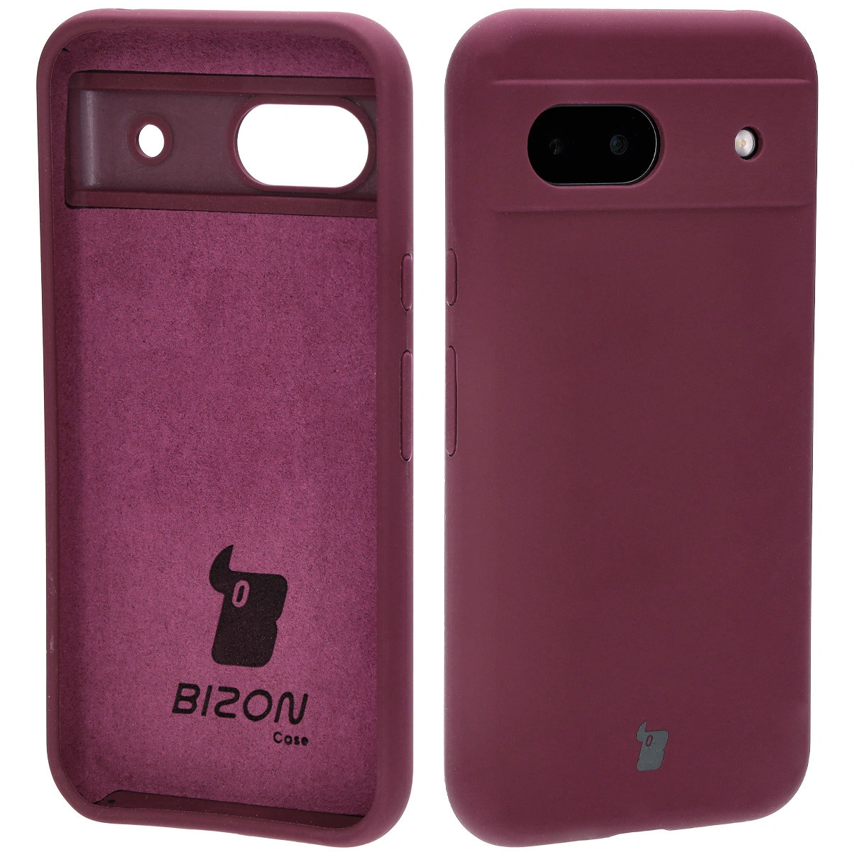 Bizon Soft Case Google Pixel 8a dark purple
