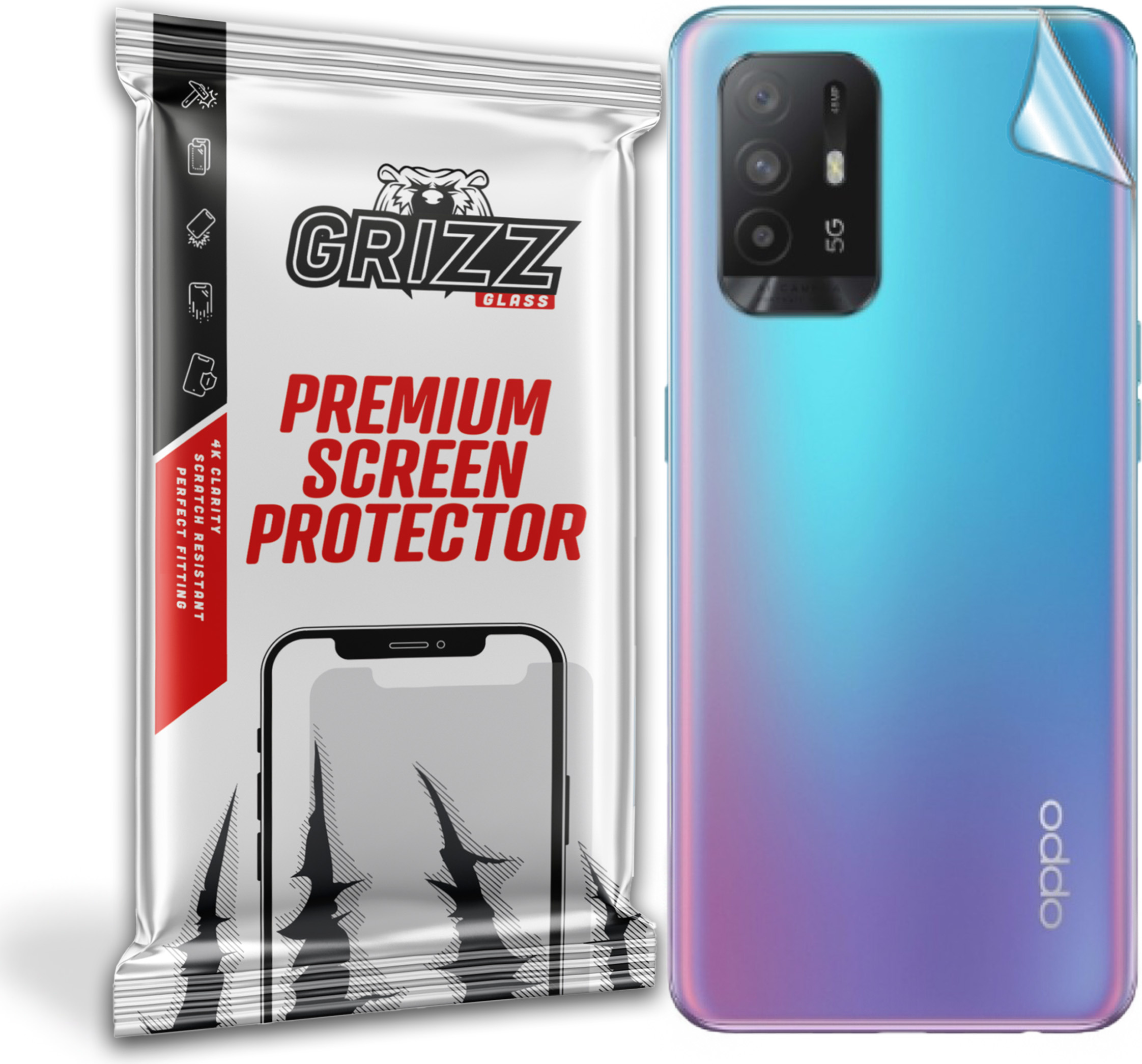 GrizzGlass SatinSkin Oppo A95 5G