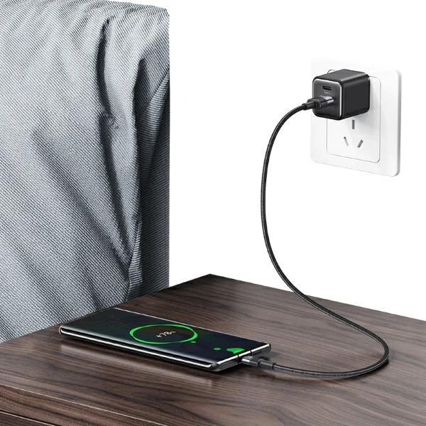 USAMS USB-A / USB-C cable 3A 1.2m Fast Charging tarnish