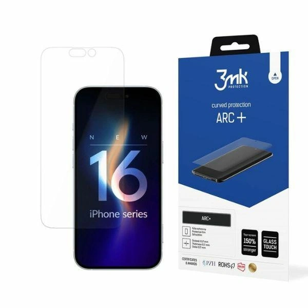 Protective film 3MK ARC+ Apple iPhone 16 Pro Max