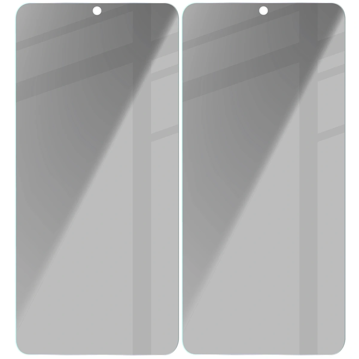 Prywatyzujące szkło hartowane Bizon Glass Clear Shadow do Samsung Galaxy S23 przyciemniane [2 PACK]