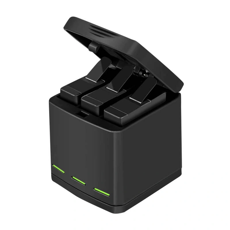 Three-channel charger Telesin Box for GoPro Hero 8 + 2 batteries (GP-BNC-801)