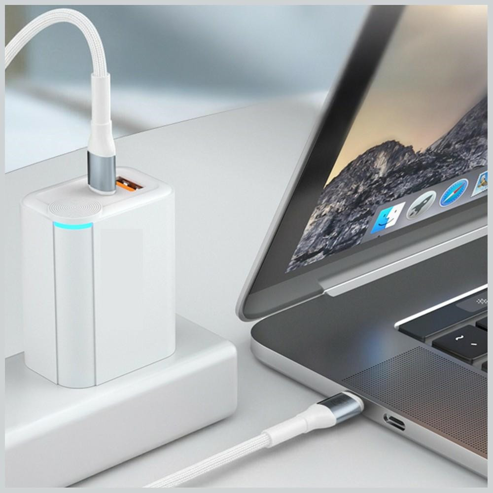 Kabel 3MK Hyper Cable N-SERIES USB-C do Lightning 1m 9V/3A 27W biały