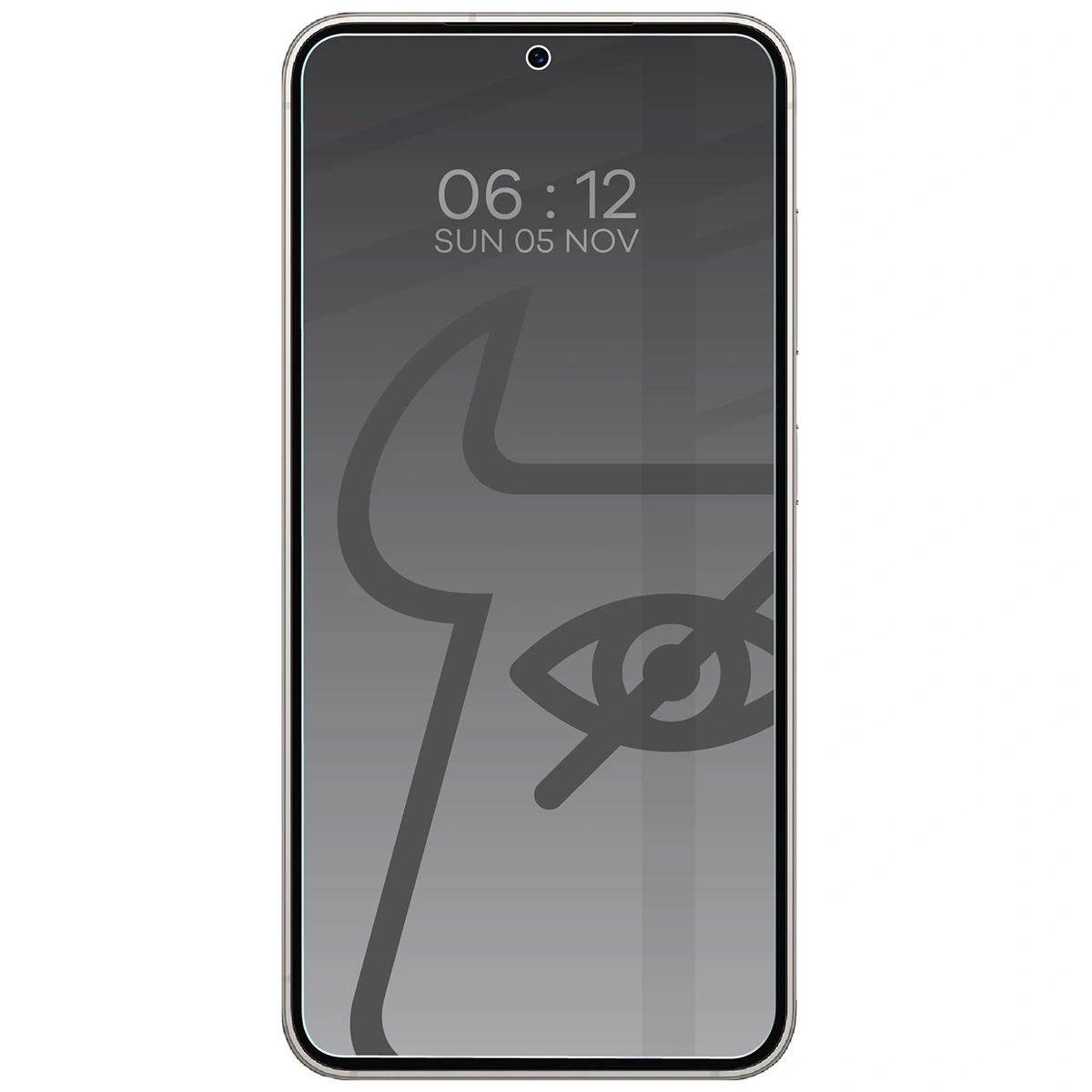 Prywatyzujące szkło hartowane Bizon Glass Clear Shadow do Samsung Galaxy S23 przyciemniane [2 PACK]