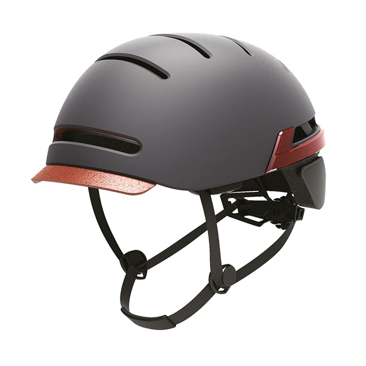 Helm für Elektroroller Urban Prime UP-HLM-LED Dunkelgrau Einheitsgröße