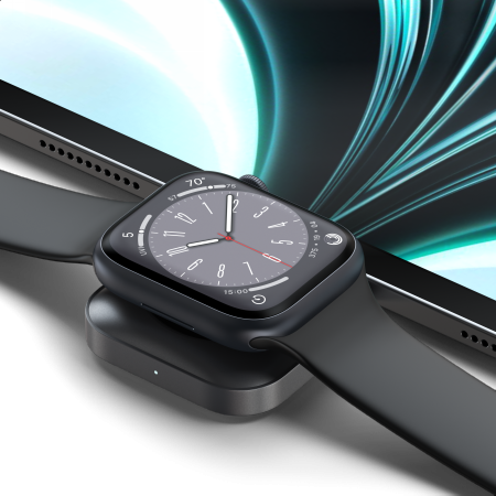 Satechi USB-C Magnetic Wireless Charger to Apple Watch