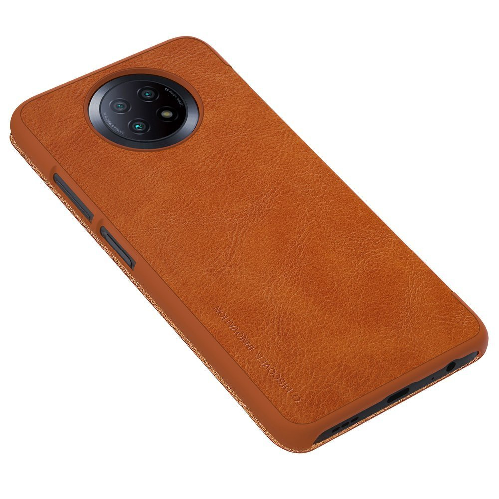 Nillkin Qin Xiaomi Redmi Note 9T 5G brown