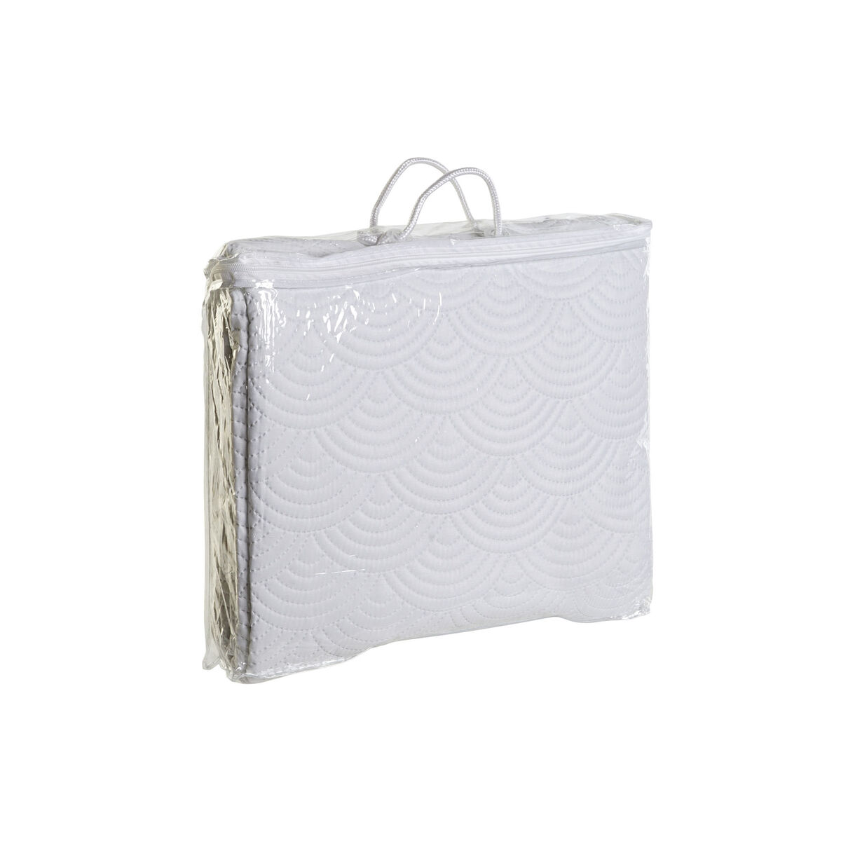 Bedspread (quilt) DKD Home Decor White Single King size 180 x 260 x 1 cm