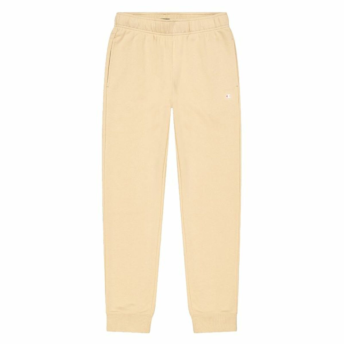 Adult's Tracksuit Bottoms Champion Rib Cuff Beige Men Adult's Tracksuit Bottoms Champion Rib Cuff Beige Men
